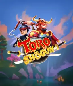 Dive into the dynamic world of the Toro Shogun game by ELK Studios, highlighting a daring samurai and a charismatic red bull joining forces on an adventure. This image portrays the combination of fantasy with traditional Japanese elements, set against a picturesque forest backdrop. Ideal for players who love innovative themes, delivering a thrilling adventure.